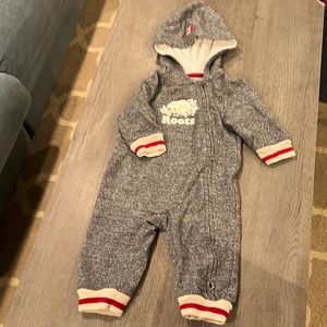 Roots Cooper Beaver Onesie 3-6m